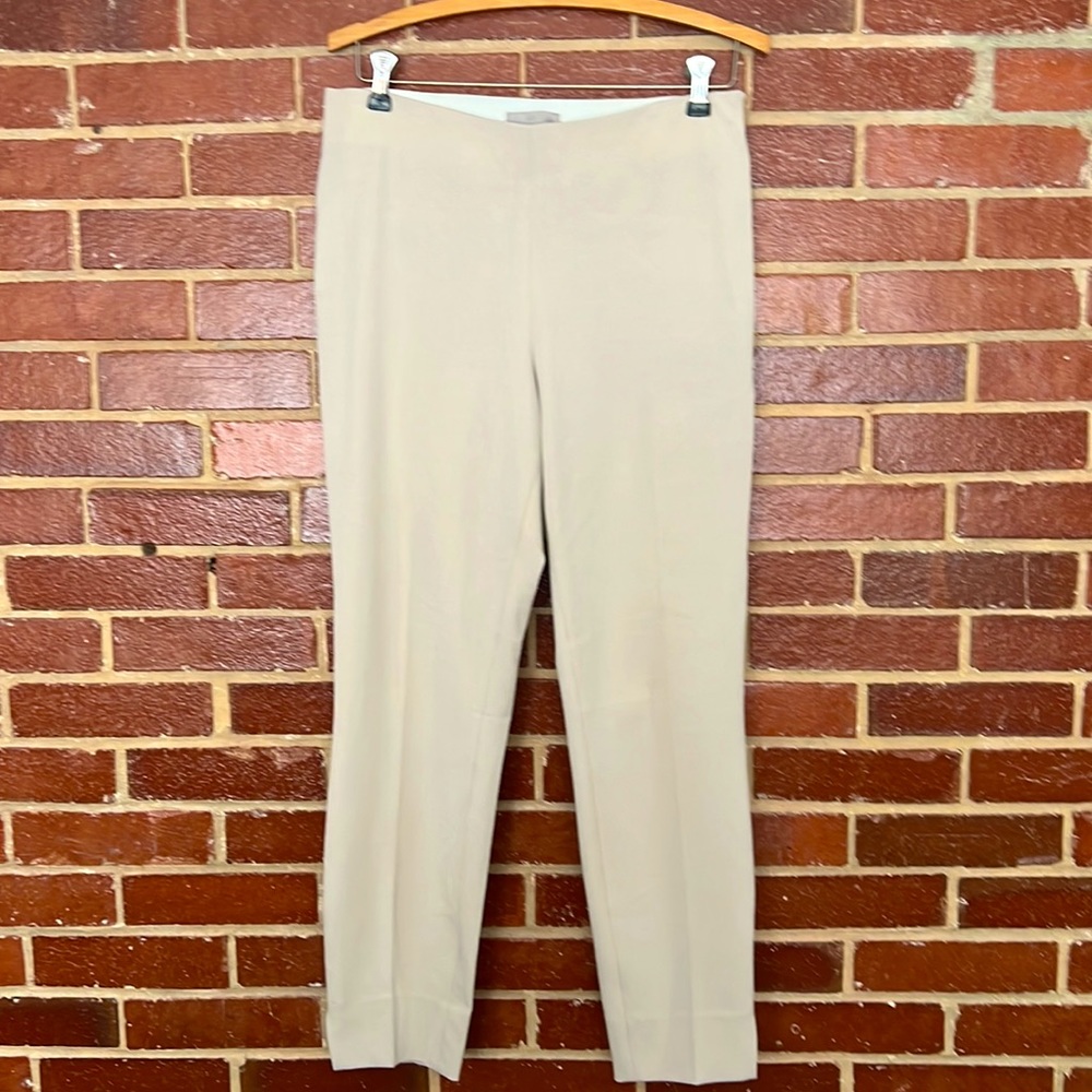 H&M Cream Skinny Slacks, size 8